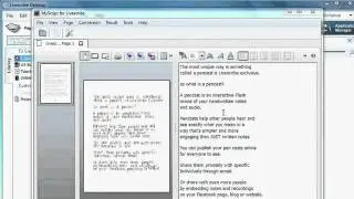 Diginotes Livescribe&trade; Desktop software