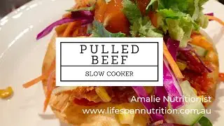 Homemade basic pulled beef