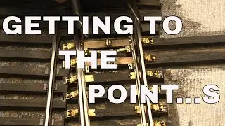 Hand Laying O Scale Track Part 9 Installing the Points
