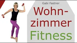 🌶️ 35 min. Wohnzimmer Fitness | Ganzk&ouml;rperworkout mit Hanteln + Cardiotraining, f&uuml;r Fortgeschrittene