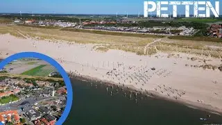 Petten Noord-Holland, the Netherlands - DJI Mini 3 Pro drone 4k