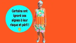🛑🛟 N' IGNORE PAS CES SIGNES D' ALERTE ! 