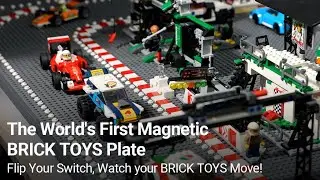 Сейчас на Kickstarter: Gobrick: первая в мире магнитная основа для игрушечных кубиков