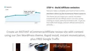 Zen Titan 2 - The affiliate marketing software to make money online