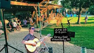 Crush - So Lucky Duo Live 6/16/2024 at Grey Sail Brewing, Westerly RI - Justin and Nick