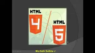 difference between HTML 4 and HTML 5