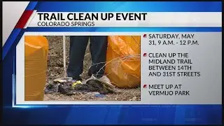 Colorado Springs trail clean up event set for May 31
