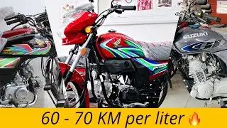 Top 3 Most Fuel Efficient Bikes of Pakistan🔥