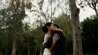 Devon & Liz | Incredible vows!! Beach Elopement wedding video Oahu, Hawaii