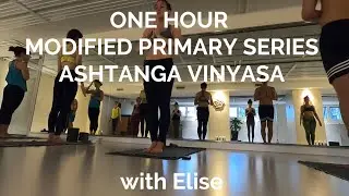 One hour led Ashtanga class with Elise