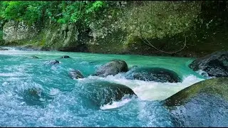 River Flow Sounds for Sleeping All Night Gentle Water Ambience for Deep Rest