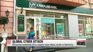 Companies worldwide hit by massive cyber attack