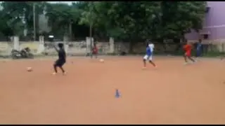 practise one touch pass with lsa friends....