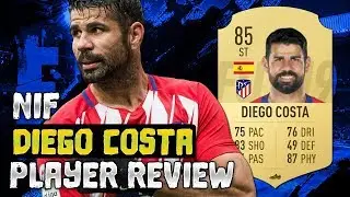 85 DIEGO COSTA PLAYER REVIEW | FIFA 19 ULTIMATE TEAM PLAYER REVIEW