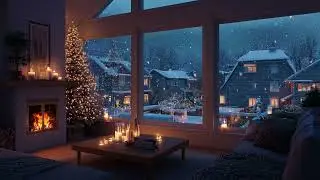 Fireplace Retreat 🔥 Burning Logs & Natural Crackling Sounds for Mental Relaxation
