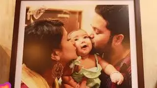 Alya manasa Sanjeev cute family pic