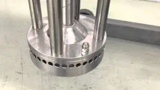 SILVERSON HOMOGENIZER MIXER MODEL EX60 WITH HEAVY DUTY ADJUSTABLE STAND