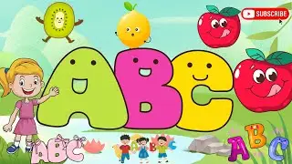 ABC Song A to Z for Kids 🎵 | Learn Alphabet Fast | A for Apple | Fun & Easy