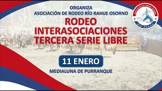 Tercera Serie Libre / Rodeo Interasociaciones - 11 enero 2026