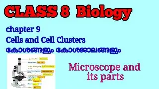 Class 8 Biology chapter 9 Microscope and its parts Functions