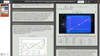 Solucion de ecuaciones diferenciales ordinarias por Colocaci&oacute;n ortogonal en microcontrolador PIC