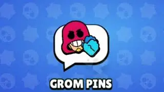 Grom Animated Pins In Brawl Stars