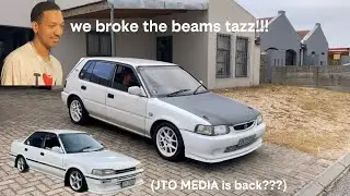 Installing Coilovers on a Beams swapped Tazz (Gone Wrong)