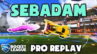 Sebadam Pro Ranked 2v2 POV #36 - Rocket League Replays