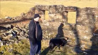 Haslingden Grane farm ruins near Calf Hey Reservoir, Lancashire