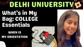 What to Bring to College on 01st Day🎒? College Essentials | What is an orientation