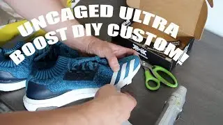Uncaged Ultra Boost Customization With Boosted Stripes!