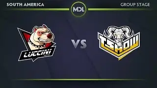 Luccini vs T Show.Rising - MDL Changsha SA Qualifier: Group A - @NomadCasts @MoFarahDota