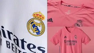 REAL MADRID ALL NEW HOME & AWAY KIT || NEW PINK KIT || #realmadrid #ronaldo #livegaming #messi #news