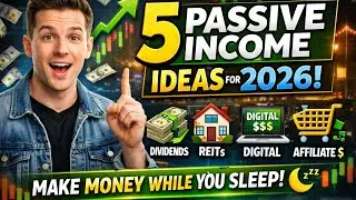 5 Passive Income Ideas for 2026 (Make Money While You Sleep 🔝📉