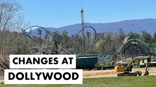 Dollywood 2022 Updates + 2023 New Coaster Construction + New Pigeon Forge Mountain Coaster