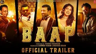 BAAP Trailer | Mithun | Sanjay dutt | Jacky Shroff | Sunny Deol | BAAP Official Teaser #baap 