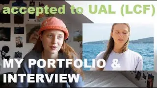 My Accepted Portfolio at UAL, LCF | BA Fashion Photography