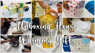House Warming Gifts Unboxing | Gifts பிரிக்கலாம் | எனக்கு என்னென்ன கிப்ட்ஸ் வந்துருக்கு | FF Fusion