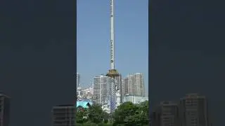Um dos brinquedos mais perigoso do parque!