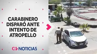 Balacera en supermercado de Cerrillos: Carabinero disparo ante intento de atropello