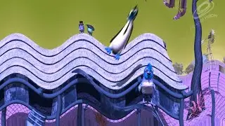 Rooster Makes The Pinguin Fly | Sponsored By: Gamavision Csupo