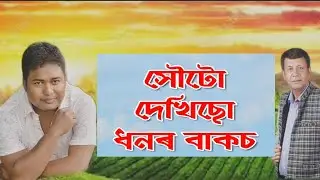 Houtu dekhisu dhanor bakos song by #Rajib_Sadia_Luhit_Gogoi