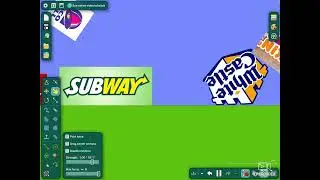 Fast food logos in Algodoo part 2
