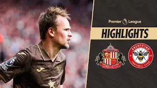 Thiago scores but Bees lose on Wearside | Sunderland 2-1 Brentford | Premier League Highlights