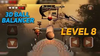 3d Ball Balancer Level 8 | 3d Ball Balancer Adventure in Space