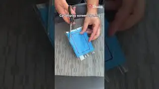 Car display screen cleaning hack #car #screen #cleaning #tricks