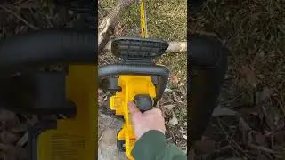 Dewalt 20v chainsaw test #dewalt#chainsaw