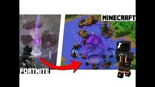 What FORTNITE Looks Like in MINECRAFT!