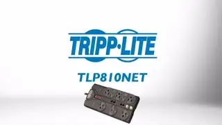 Tripp Lite Surge Suppressor/ Protector TLP810NET