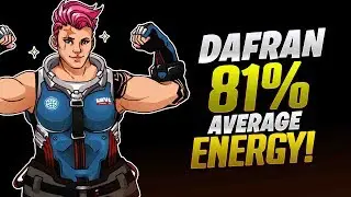 Dafran Insane Zarya 81% Average Energy! - Overwatch